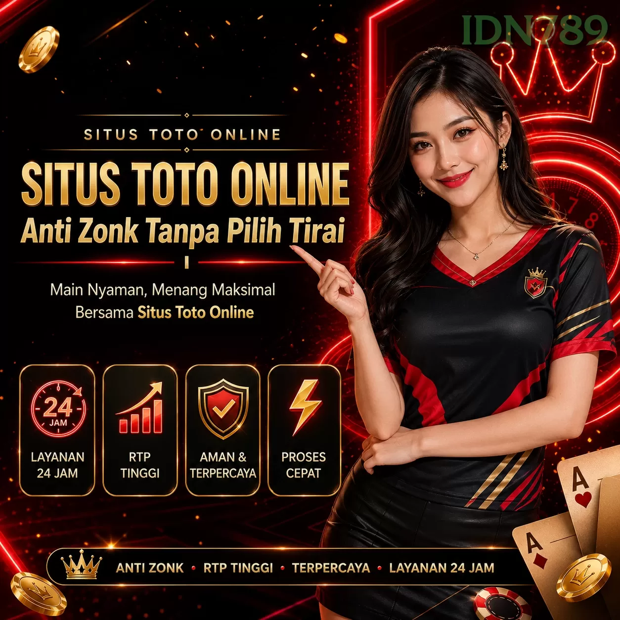 Ikon aplikasi idn789 resmi